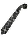 Classic Cut Vintage Check Silk Tie Grey - BURBERRY - BALAAN 2