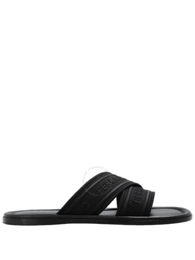 Salvatore Sandals 01G833769514001 P24 BLACK - SALVATORE FERRAGAMO - BALAAN 2