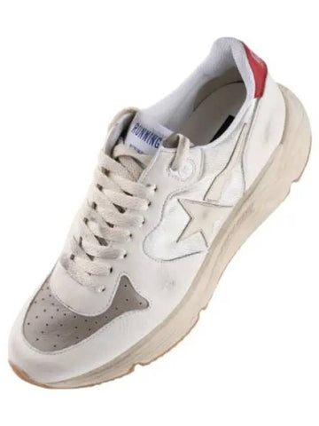 Running sole nappa sneakers white leather star - GOLDEN GOOSE - BALAAN 1