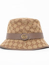 GG Canvas Fedora Beige - GUCCI - BALAAN 3