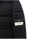 453F3 Ghost Padding Down Jacket Black - STONE ISLAND - BALAAN 4