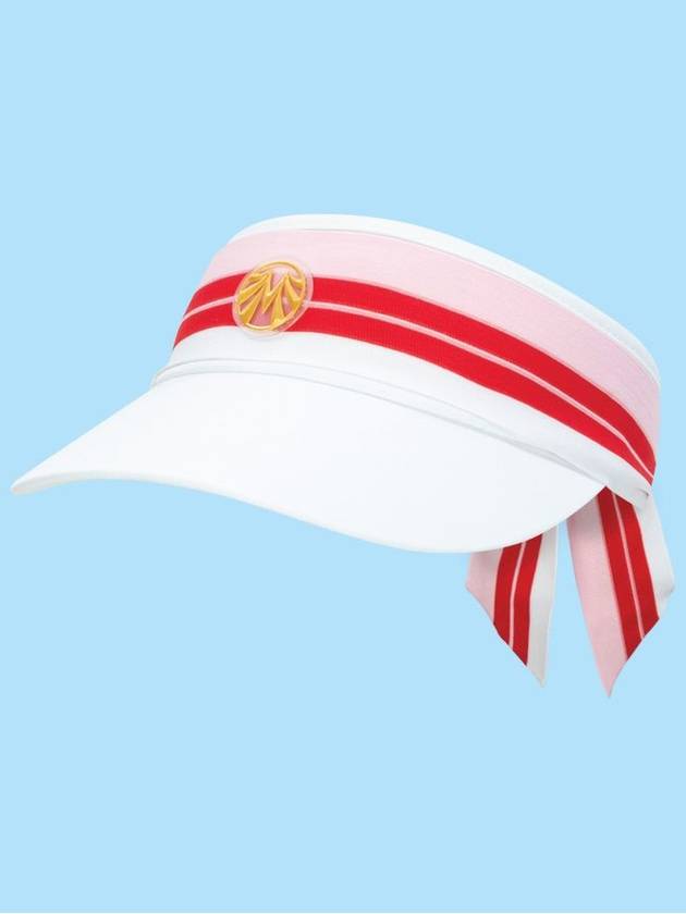 Sun Cap Visor Gold Label Wide Brim Ribbon Sun Cap EC00773 - MAHES - BALAAN 1