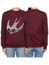 McCue swallow embroidery sweatshirt 348190 - ALEXANDER MCQUEEN - BALAAN 1