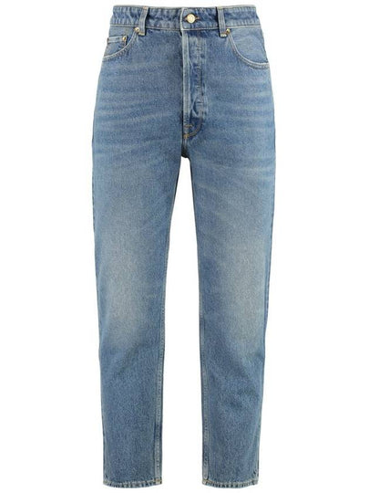 Men's Cotton Straight Jeans Blue - GOLDEN GOOSE - BALAAN 2