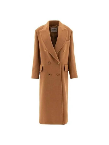 Max Mara FUNGO Double breasted camel wool coat 2421016123600FUNGO001 - MAX MARA - BALAAN 1