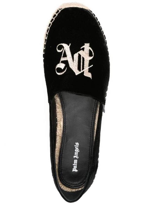 Flat Shoes PWIB004R24FAB0011000 BLACK - PALM ANGELS - BALAAN 5