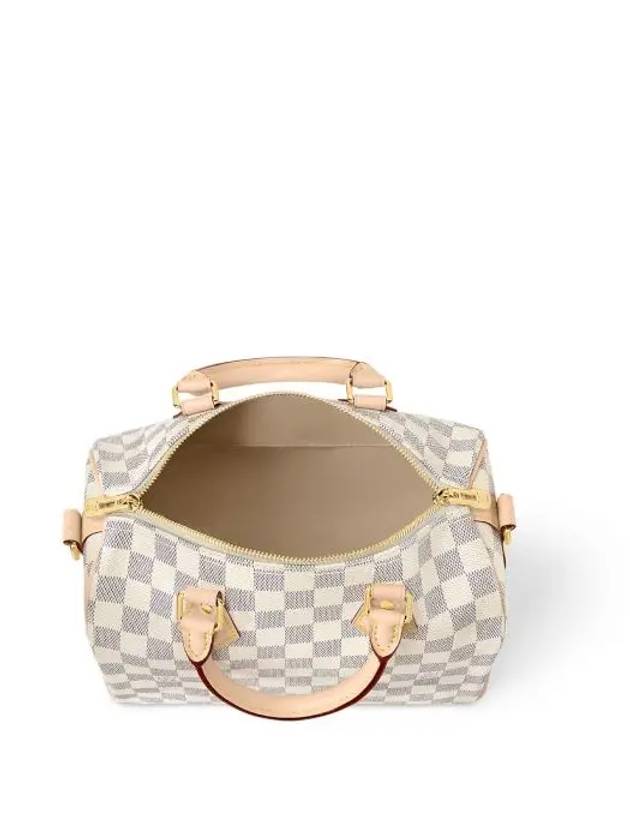 Speedy Bandouliere 25 Damier Azur Canvas Tote Bag Ivory - LOUIS VUITTON - BALAAN 5