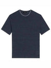 Men's Culburn Cotton Linen Short Sleeve T-Shirt New Baltic - THEORY - BALAAN 2