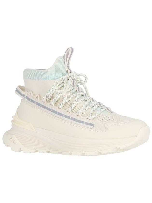 Monte Runner High Top Sneakers Soft White - MONCLER - BALAAN 3