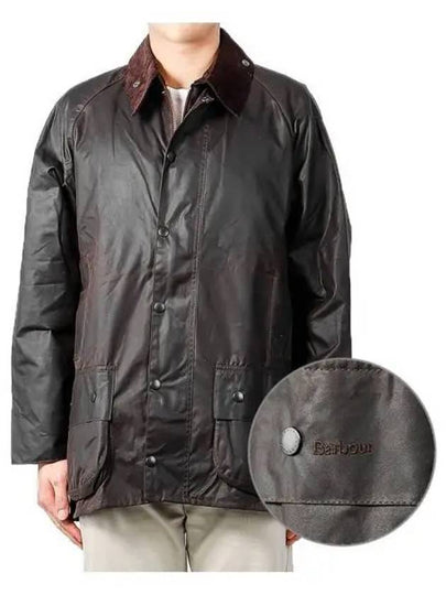 Men's Beaufort Wax Jacket Rust - BARBOUR - BALAAN 2