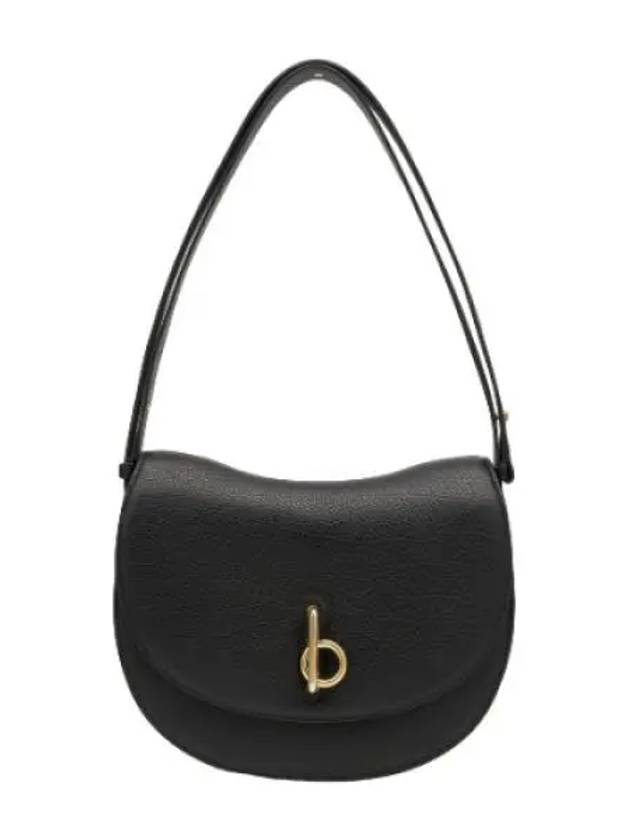 Medium Rocking Horse Shoulder Bag Black - BURBERRY - BALAAN 1