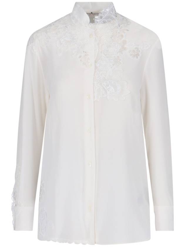 Ermanno Scervino Shirts White - ERMANNO SCERVINO - BALAAN 1