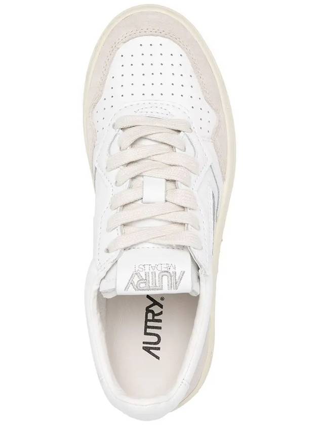 Medalist Goatskin Low Top Sneakers White - AUTRY - BALAAN 4