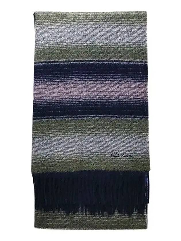 Striped Wool Scarf M1A150KN164 - PAUL SMITH - BALAAN 3