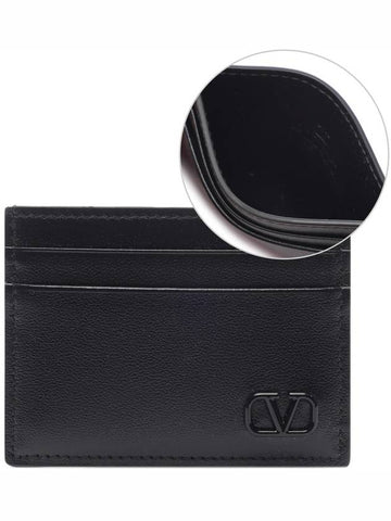 Men s V Logo Signature Card Wallet 5Y2P0T83 ZQU 0NO 24F - VALENTINO - BALAAN 1