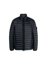 Men's Wappen Patch Padded Jacket Navy - STONE ISLAND - BALAAN 1