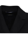 22FW ARONA Belted Wool Coat Black 90160129 013 - MAX MARA - BALAAN 4