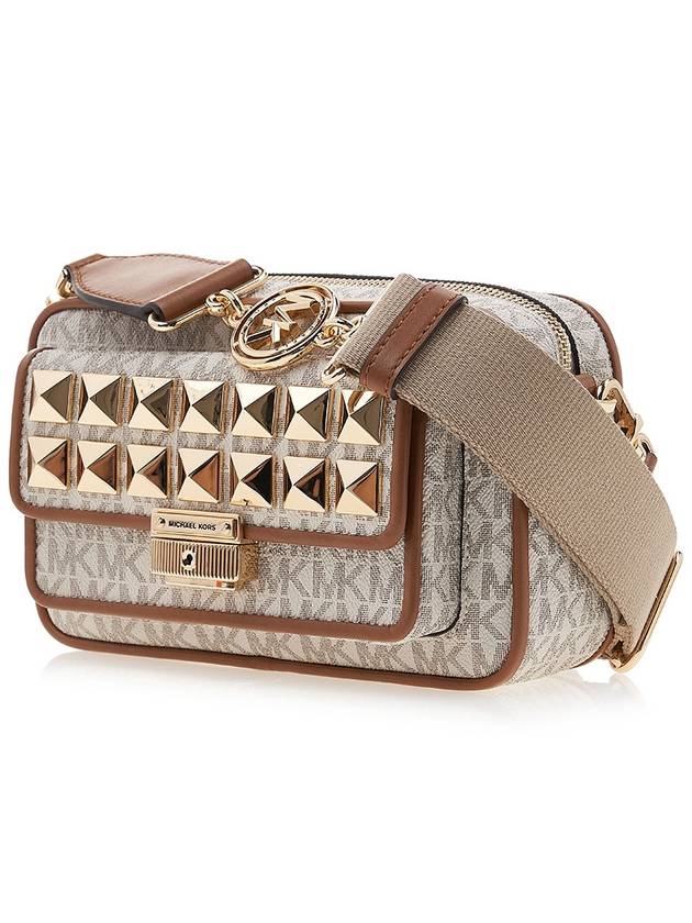 Studded Bradshaw Shoulder Bag Vanilla - MICHAEL KORS - BALAAN 3