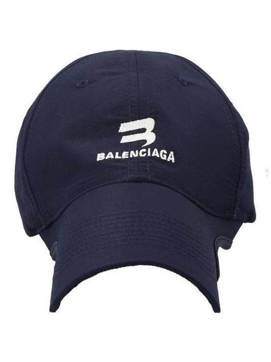 logo ball cap navy - BALENCIAGA - BALAAN 1
