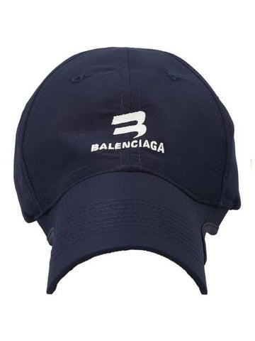 Logo Ball Cap Navy - BALENCIAGA - BALAAN 1