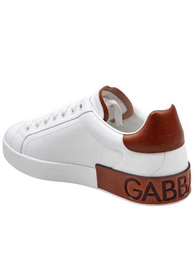 Dolce & Gabbana Sneakers From The Portofino Line In Calfskin - DOLCE&GABBANA - BALAAN 4