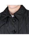 Diamond Quilted Thermoregulated Jacket Black - BURBERRY - BALAAN 7