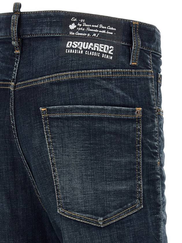 Dark Pressed Wash Jean Blue - DSQUARED2 - BALAAN 5