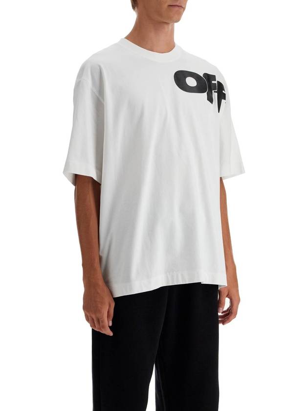 Shared Logo Short Sleeve T-Shirt White - OFF WHITE - BALAAN 3