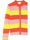Women's Striped Knit Cardigan 602660 SQM07 H501 - STELLA MCCARTNEY - BALAAN 4