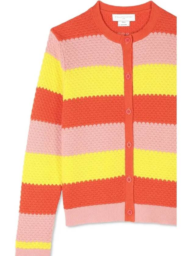 Kids Striped Knit Cardigan 602660 SQM07 H501 - STELLA MCCARTNEY - BALAAN 4