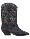 Duerto Cowboy Middle Boots Black - ISABEL MARANT - BALAAN 2