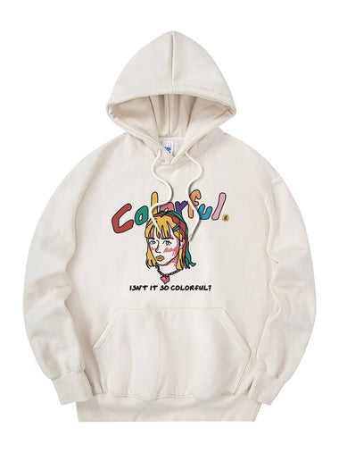 Colorful Hoodie Cream - RADINEO - BALAAN 1