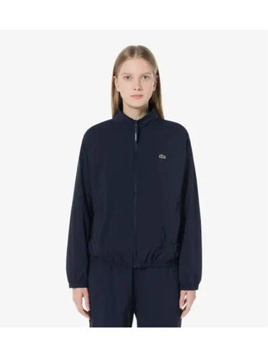 Women s Woven Set up Jacket Dark Navy - LACOSTE - BALAAN 1