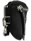 Nylon Strap Mini Pouch Bag Black - PRADA - BALAAN 4