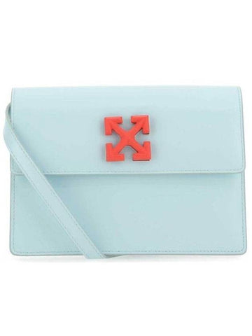 orange logo cross bag light blue - OFF WHITE - BALAAN 1