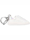 oversized sneakers key holder white - ALEXANDER MCQUEEN - 8