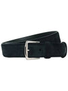 Alsavel Suede Belt Dark Green - LORO PIANA - BALAAN 2