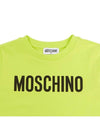 Kids short sleeved t shirt HQM03T LBA10 30125 Adults can wear - MOSCHINO - BALAAN 3