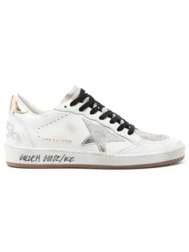 Ballstar Gold Top Low Top Sneakers White - GOLDEN GOOSE - BALAAN 2