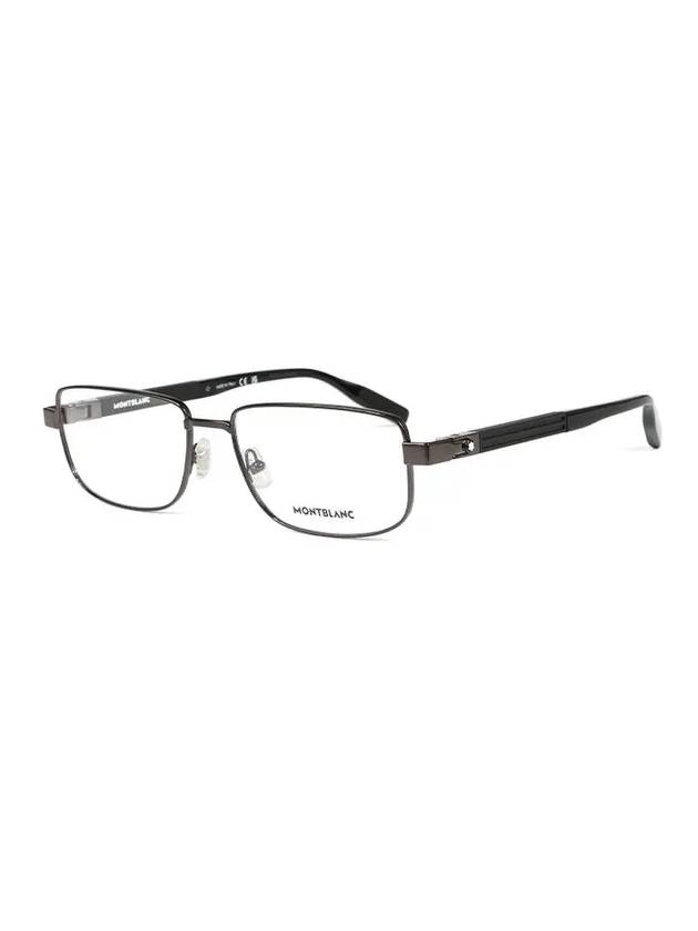 Square Metal Eyeglasses Black - MONTBLANC - BALAAN 1