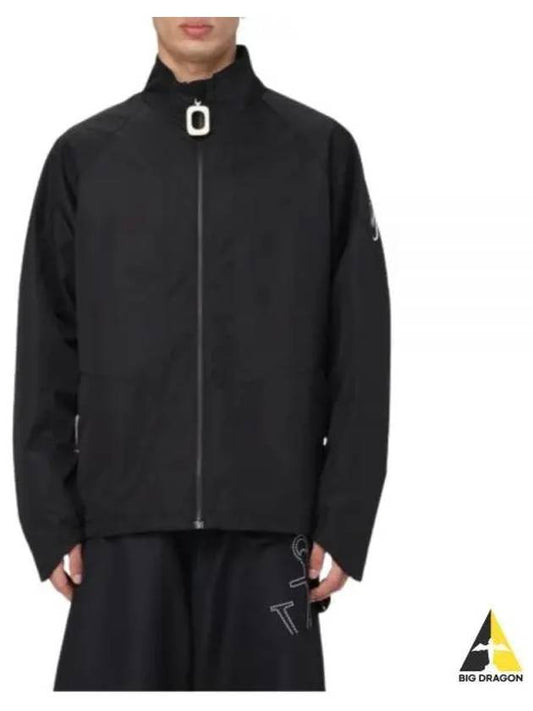 Logo Print Zip-up Track Jacket Black - JW ANDERSON - BALAAN 2