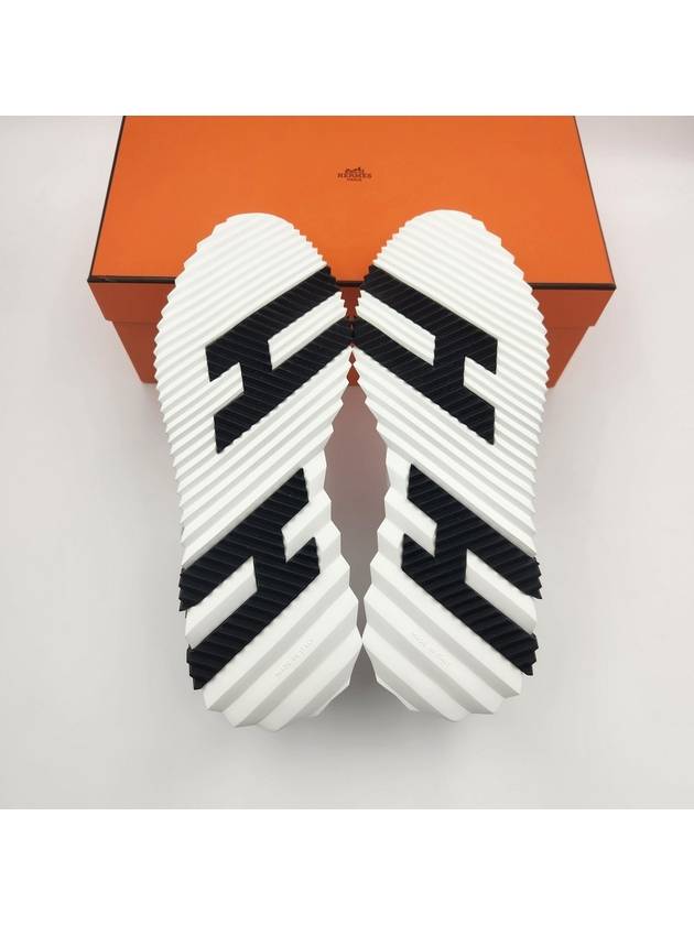 Bouncing Low Top Sneakers White - HERMES - BALAAN 8