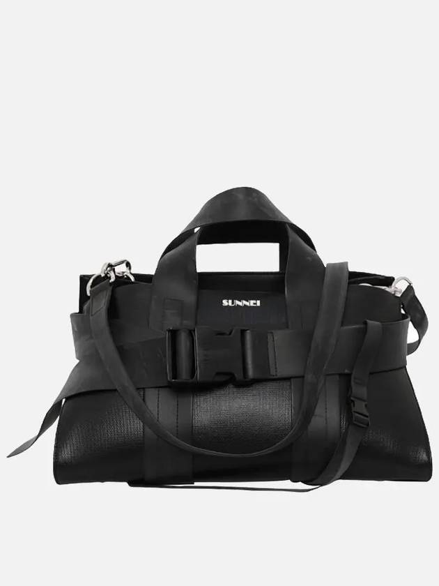 Parallepipedo Small Tote Bag Black - SUNNEI - BALAAN 4