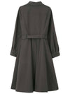 Women's A Line DD Shirt Dress Khaki - RS9SEOUL - BALAAN 3