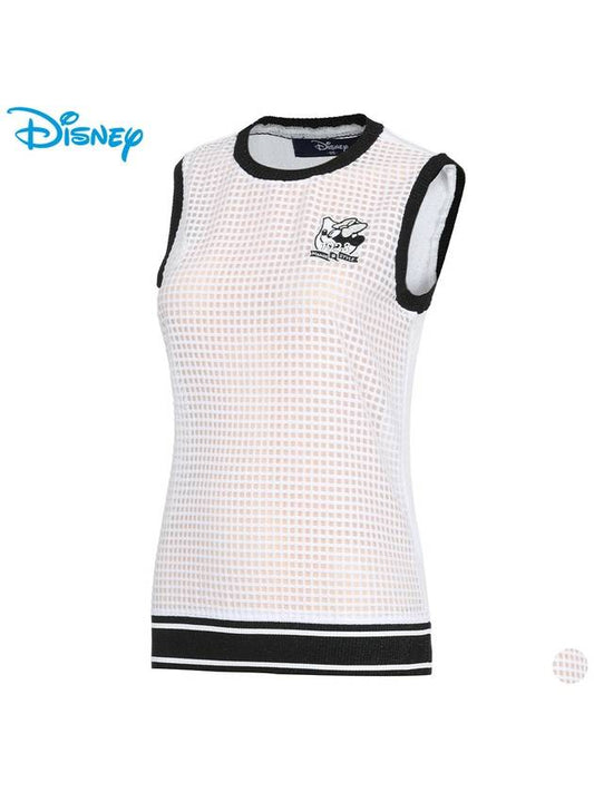 See-through Knit Vest Vest DN1LKVR05 - DISNEY GOLF - BALAAN 1