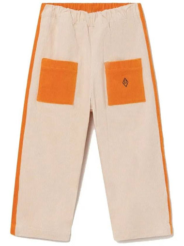 Kids Two tone Signature Pocket Pants F22053 155CE - THE ANIMALS OBSERVATORY - BALAAN 1