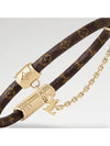 Chain It Bracelet Gold Brown - LOUIS VUITTON - BALAAN 4