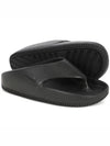 Nike Calm Swoosh Flip Flop Black - NIKE - BALAAN 3