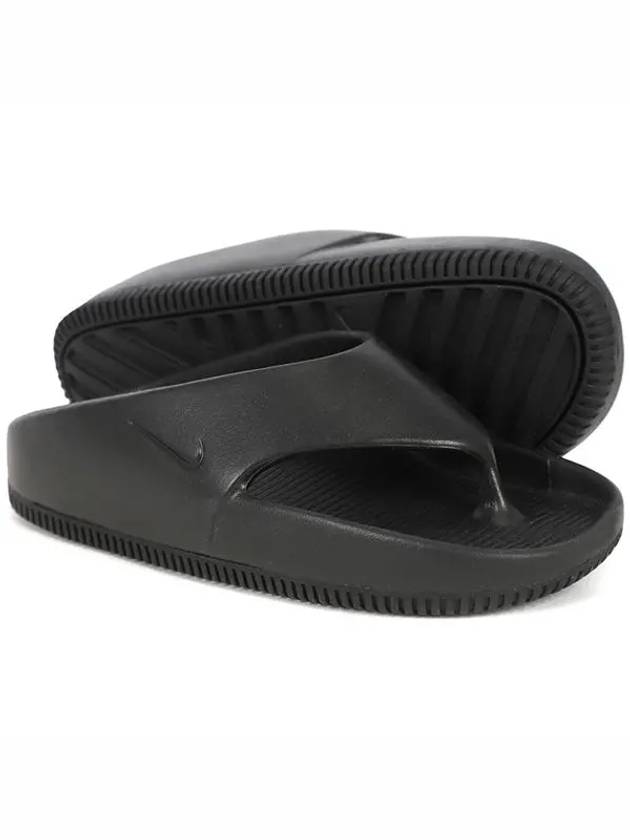 Calm Swoosh Flip Flops Black - NIKE - BALAAN 3