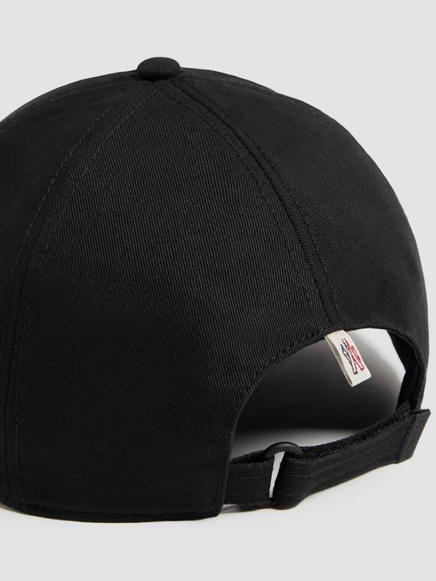 Logo Ball Cap Black - MONCLER - BALAAN 6